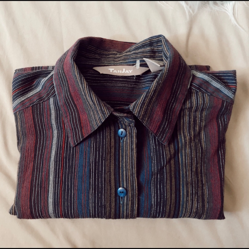 Grandpa button down top
